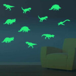 Stickers Colours 27355 Glow Dinosaur Night